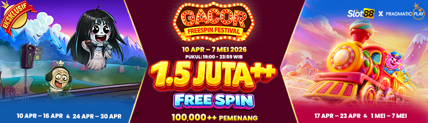 SLOT88 X PP - GACOR FREESPIN FESTIVAL